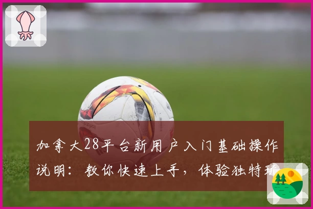 加拿大28平台新用户入门基础操作说明:教你快速上手,体验独特玩法